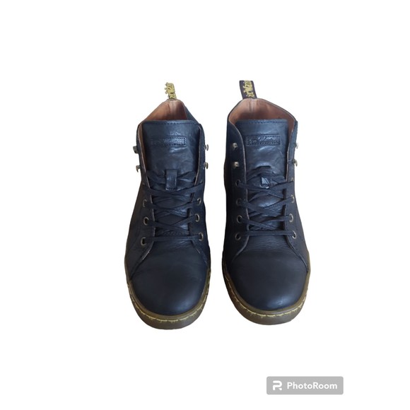 Dr Martens Coburg Chukka Black Leather Lace Up Ankle Boots Men\'s Size 8 (L9) main image 8